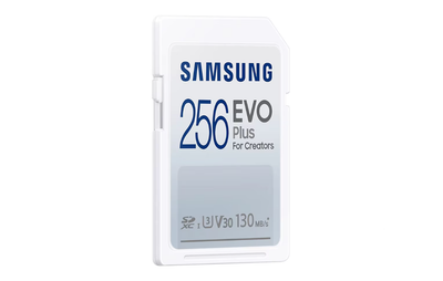 Kartë memorie Samsung EVO Plus, 256GB, SDXC UHS I, Class 10