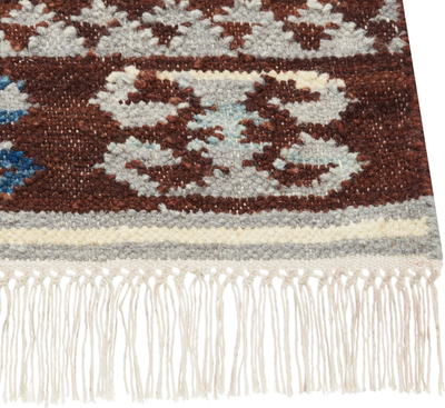 Tapet kilim AKNALICH, 80 x 150 cm, lesh me pambuk, shumëngjyrësh