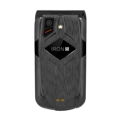 Telefoni me kapak Kruger&Matz Iron 5 Flip, 2.4", 4G, Dual SIM, i zi