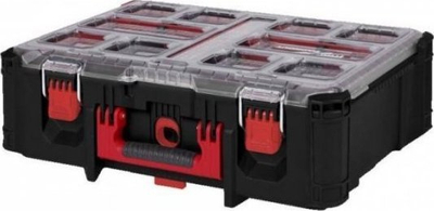 Kuti veglash Milwaukee Packout 4932478625, 22kg, IP65, e kuqe e zezë