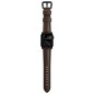 Rrip ore Nomad Traditional, lëkurë Horween, 42/44 mm, kafe, lidhës i zi
