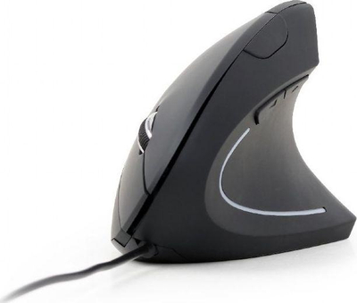 Maus Gembird MUS-ERGO-01, me kabllo, USB, i zi
