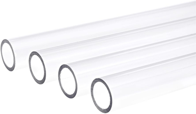Tuba ftohjeje uji Alphacool HardTube PETG, 80cm 13/10mm, set 4 copë, transparent