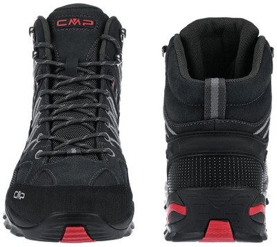 Këpucë malore CMP Rigel Mid WP M 3Q12947-60UU, që s’i hyn uji, taban FullOn GRIP, blu