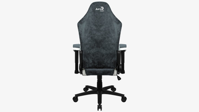 Karrige lojërash CROWN AeroSuede, 150 kg, e zezë