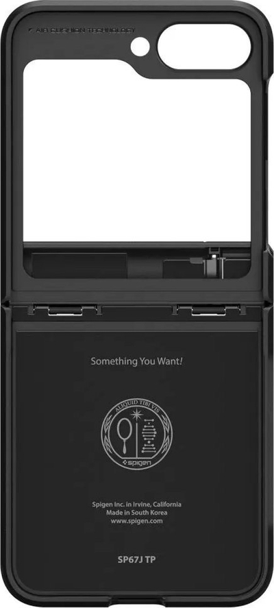 Mbrojtëse telefoni Spigen Tough Armor Pro, për Samsung Galaxy Z Flip6, e zezë