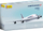 Set model avioni Heller HEL80436 Airbus A380, shkalla 1:125, Air France, i bardhë