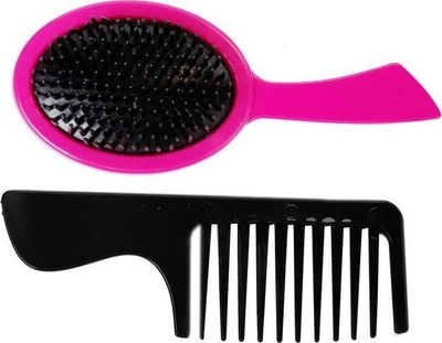 Set lojë bukurie Lean Sport Beauty, tharëse flokësh, aparat për gërsheta, rozë