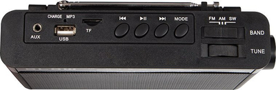 Radio portative BLOW RA9, AM/FM/SW, Bluetooth USB SD AUX, e zezë