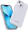 Mbrojtëse telefoni Choetech MFM për iPhone 13, PC+TPU, e bardhë