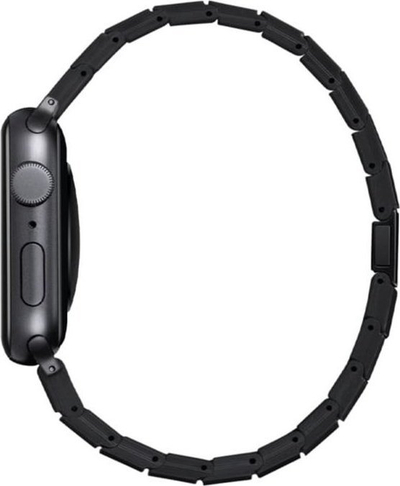 Rrip ore PITAKA Carbon Fiber Link Bracelet, 38-40mm, për Apple Watch, i zi