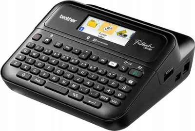 Printer etiketa Brother P-Touch PT-D610BTVP, tastierë integruar, ekran i qartë, gri