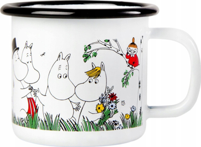 Filxhan smalti Muurla Moomin Family, 150ml, i bardhë