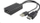 Adapter AV PremiumCord HDMI në DisplayPort, me USB A, i zi