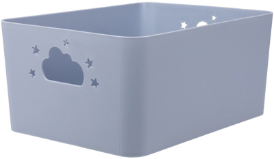 Shportë organizuese Storage Solutions NEBULA, 5L, plastike, blu e butë