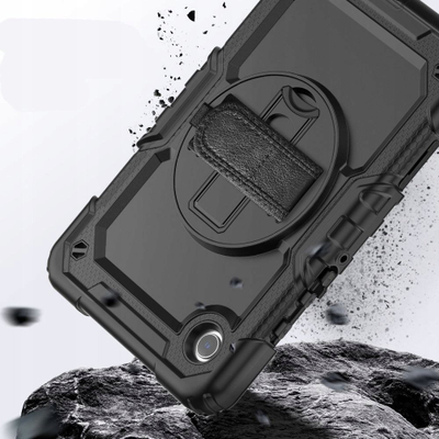 Këllëf tableti Tech-protect Solid360 për Galaxy Tab A9+ 11", mbrojtje 360°, i zi