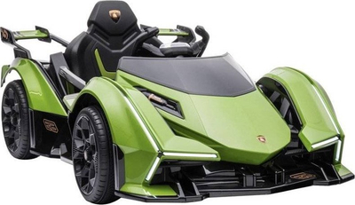 Makina elektrike për kalamaj Lamborghini GT HL528, me pult, drita LED, jeshile