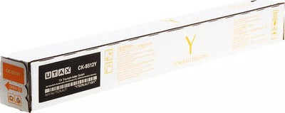 Тонер Утакс CK-8512Y, жолт, 15000 страници