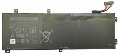 Bateri laptopi Dell Ery, 56Wh, 3 qeliza, e zezë