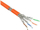 Kabllo rrjeti Alcasa Cat7, 50m, S FTP, portokalli