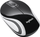 Maus Logitech Mini M187 (910-002731), 1000 DPI, 10 m, i zi/argjendtë