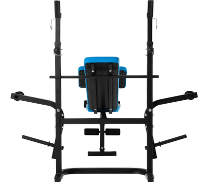 Stol multifunksional REBEL ACTIVE, i rregullueshëm, me preacher bench, i zi