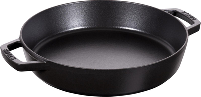 Tigan gize Staub, 26 cm, me dy duar, i zi