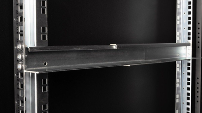 Сет лизгачки шини ROLINE Sliding Rail, прилагодлива длабочина 350-600 mm, капацитет 100 kg, сребрена