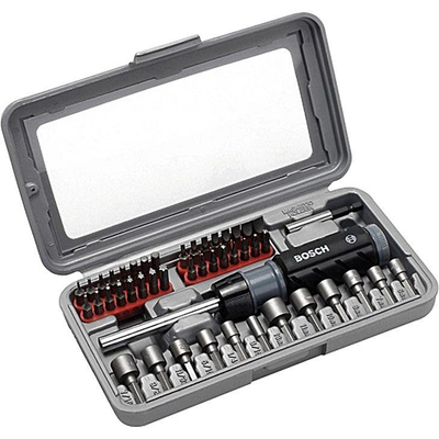 Set majash Bosch Screwdriver Bit, 46 copë, 30 mm