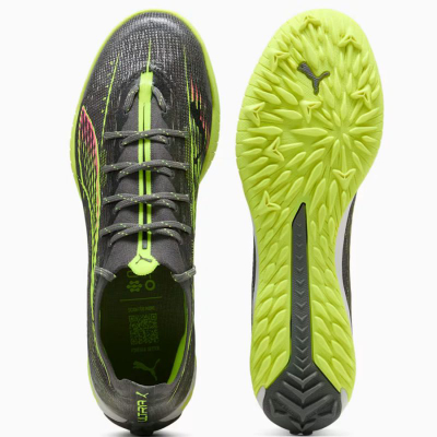 Фудбалски копачки Puma Ultra 5 Pro Cage за мажи, синтетички терен, Matte Aged Silver