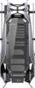 Kuti PC Jonsbo MOD5 Big-Tower, xham i temperum, RGB, gri