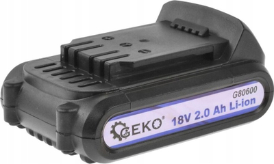 Bateri akumulatore GEKO 18V, 2.0Ah, Li ion
