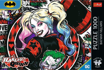 Puzzle Trefl Harley Quinn, 1000 pjesë, shumëngjyrësh