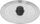 Kapak universal BRUNBESTE BB-3465, çelik inox, 22-26 cm, argjend