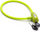 Bllokues biçiklete Meteor Blocker 31549, kabllo çeliku 4.5 mm, 65 cm, jeshil