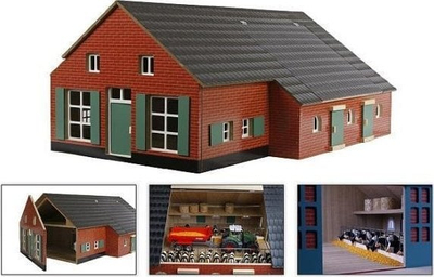 Lodër fermë Universal Hobbies Deluxe Farmhouse, shkallë 1:32, set ndërtesash, ngjyrë tullë