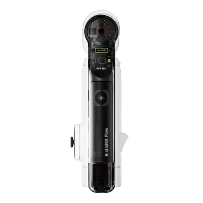 Stabilizues dore Insta360 Flow Creator, 3 aksësh, për smartphone, i bardhë