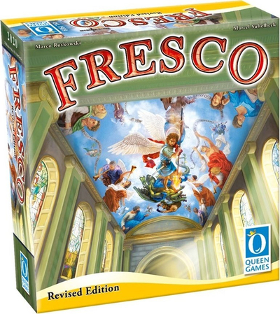 Lojë tavoline Queen Games Fresco Revised Edition, 2–4 lojtarë, 10 vjeç+