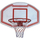 Kosh basketbolli Enero Backboard, 90x60cm, rreth 43cm, i bardhë me të kuqe