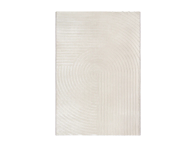 Tapet Beliani SESLICE, 140x200 cm, lëkurë lope, bezhë