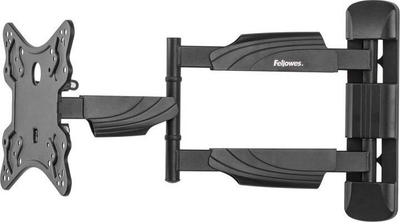 Mbajtëse muri TV Fellowes Full Motion, deri 55", 35 kg, e zezë