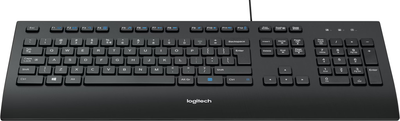 Tastierë Logitech K280E, e zezë