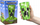 Gotë xhami Minecraft Creeper, 400 ml, me dizajn piksel, jeshile