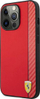 Mbrojtëse telefoni Ferrari On Track, lëkurë PU, për iPhone 13, e kuqe