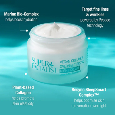 Krem nate për fytyrë Super Facialist Collagen+ Firming Night Cream, 50ml