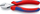 Darë prerëse anësore Knipex X-Cut 73 05 160, 160mm, doreza shumëpërbërëse, shumëngjyrëshe