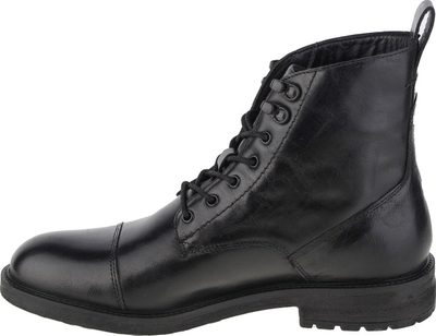 Çizme për meshkuj Levi's Emerson M 234725, lëkurë natyrale, me lidhëse, të zeza