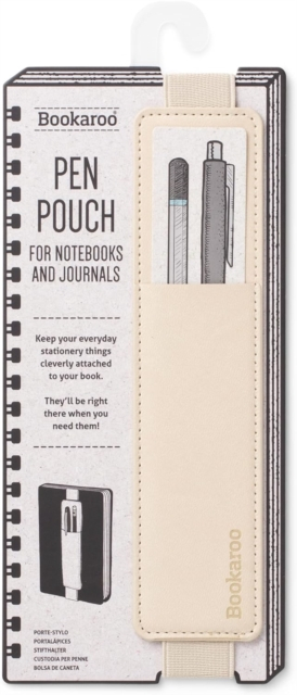 Bookaroo Pen Pouch Cream