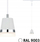 Llambë varëse Paulmann URail Suspension Cone, GU10, 10W, e bardhë