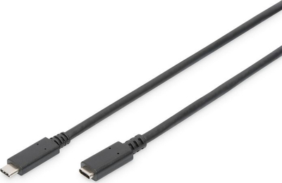 Kabllo USB Digitus USB C në USB C, 1.5m, Power Delivery, e zezë